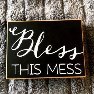 This is a sign that’s just for decor